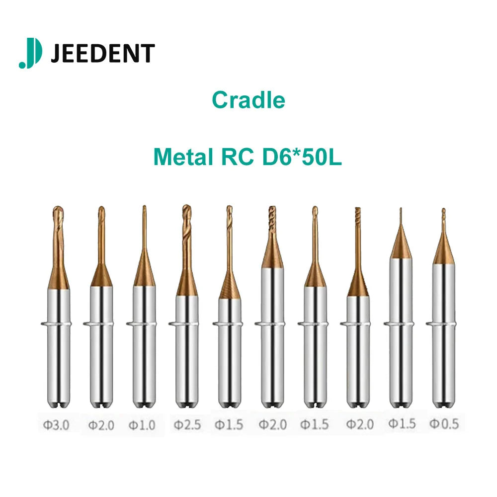 Dental lab Cradle Metal RC D6 milling machine burs – dentalshop